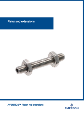 AVENTICS PISTON ROD EXTENSIONS CATALOG CM2 SERIES: PISTON ROD EXTENSIONS